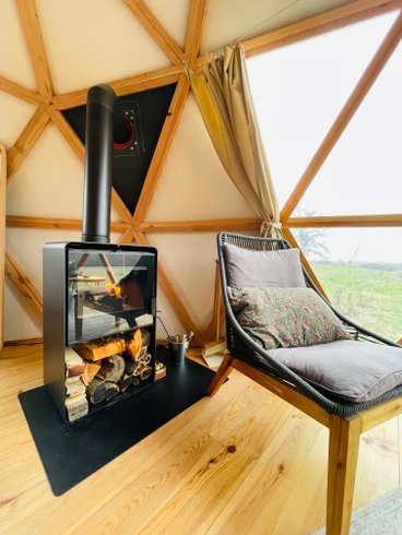 Hébergement AbracadaRoom : Cèdre dôme géodésique & Spa - Image 9