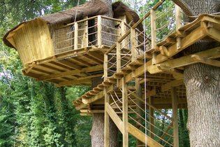 Cabaña en los árboles Vienne