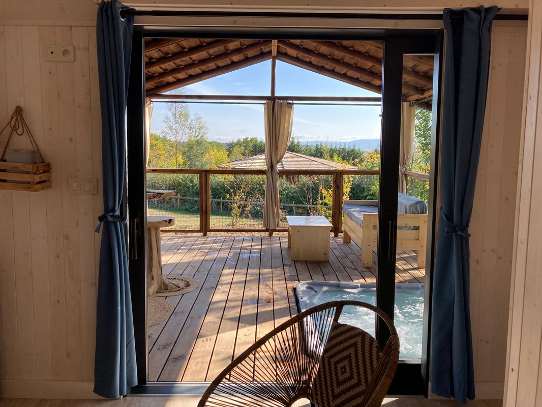 Cabane Miel et Coton -  spa privatif à Villarzel Du Razès (4)