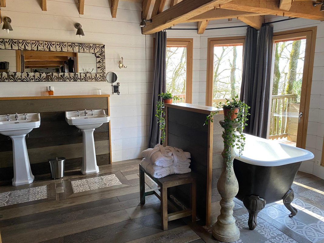 Cabane Château Puybeton & Spa & Sauna à Beaumontois En Perigord (8)