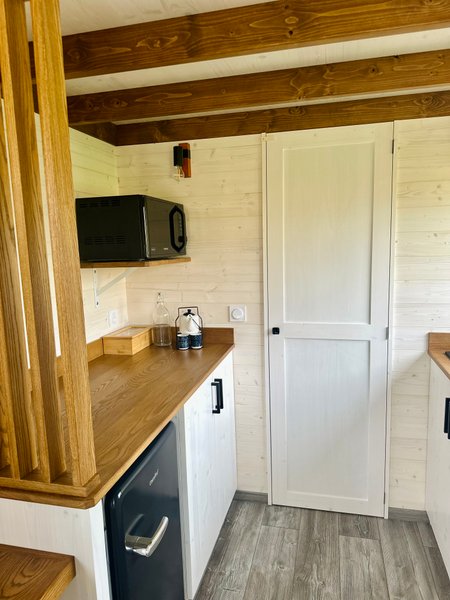 Hébergement AbracadaRoom : Tiny house des 4 vents & Bain nordique - Image 10