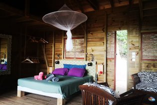 Les cabanes entre les arbres de Lydie