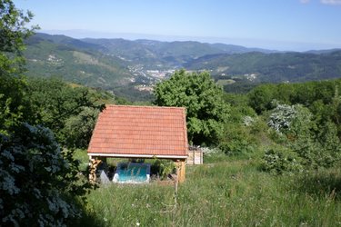 Kiosque Glam, accès piscine & SPA à Jaunac (4)