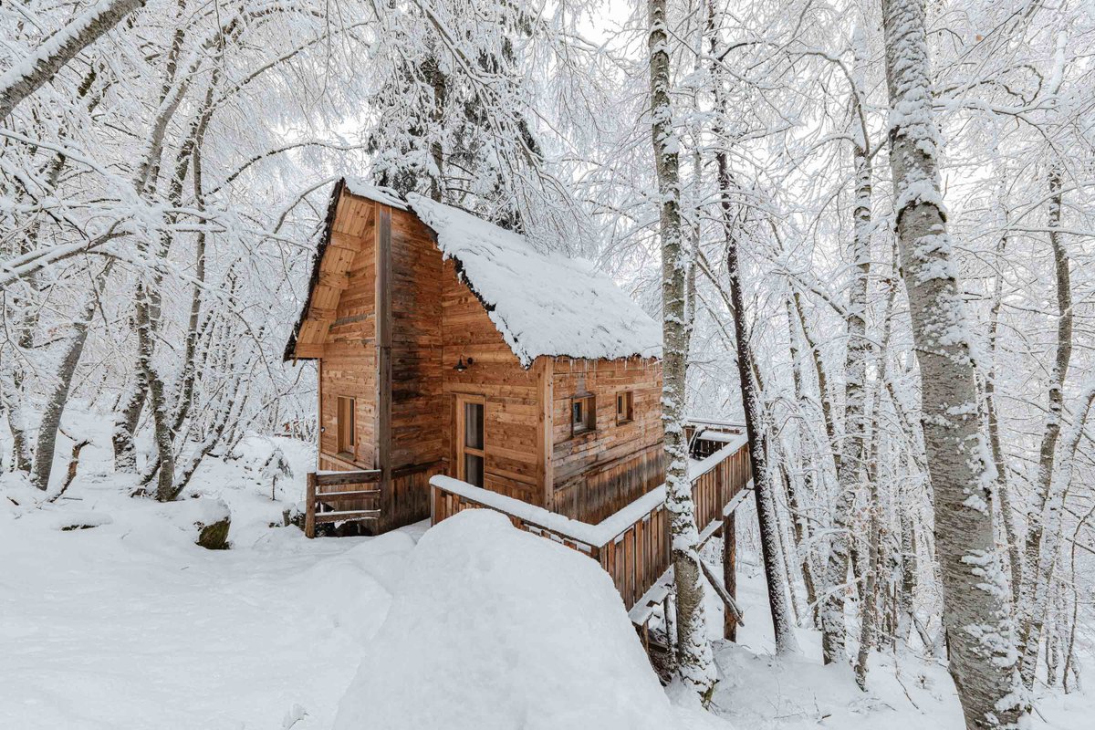 Cabane des Sylphes & Spa à Saint Léger Les Mélèzes (2)