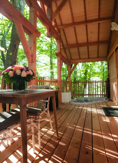 Lodge Natura & Spa à Gardegan Et Tourtirac