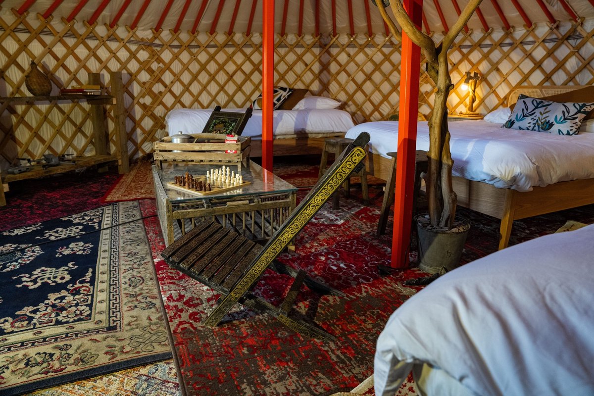 L'âne et sa yourte & Spa à St Martin La Plaine (14)