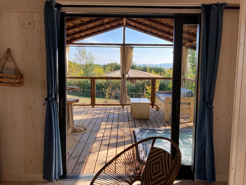 Hébergement AbracadaRoom : Cabane Miel et Coton -  spa privatif - Image 4