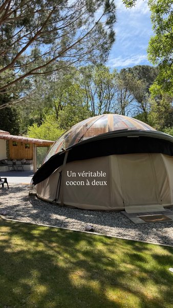 Hébergement AbracadaRoom : "F"anny - Wigwam, piscine & spa - Image 62