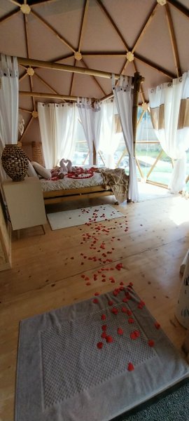 Hébergement AbracadaRoom : "M"ANON-Dôme Géodésique, piscine, spa et sauna. - Image 37