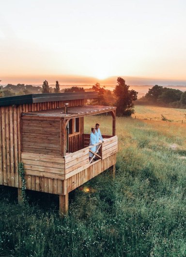 K-hute 2 & Bain nordique à Castaignos-Souslens