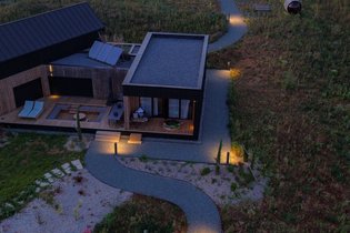 Hestia + Freya : Ecolodge de luxe avec 2 bains nordiques pour 2-14 personnes