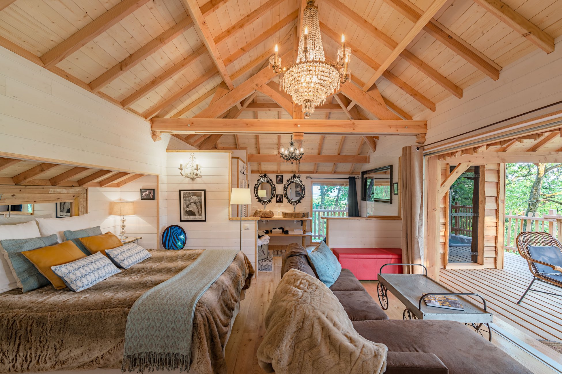 Hébergement UnicStay : Cabane Spa Dolce Vita Prestige à Clairac
