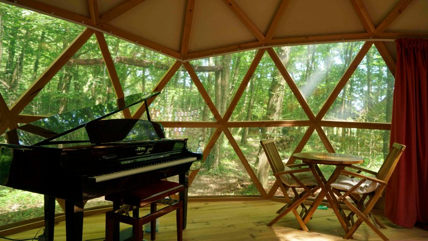 Hébergement AbracadaRoom : Dôme géodésique - Royaume des sons - Image 7