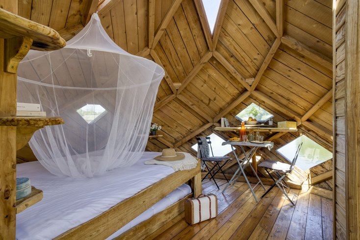 Hébergement AbracadaRoom : Cabane Prestige flottante Cocoon - Image 6