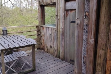 Cabane Charrette – Dormir perché à 9m, praticable en fauteuil à Saint-Donat-Sur-L'herbasse (3)