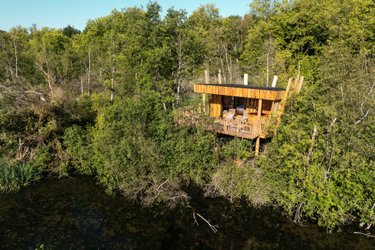 Cabane du Rivage (duo spa) à Moret-Loing-Et-Orvanne (1)