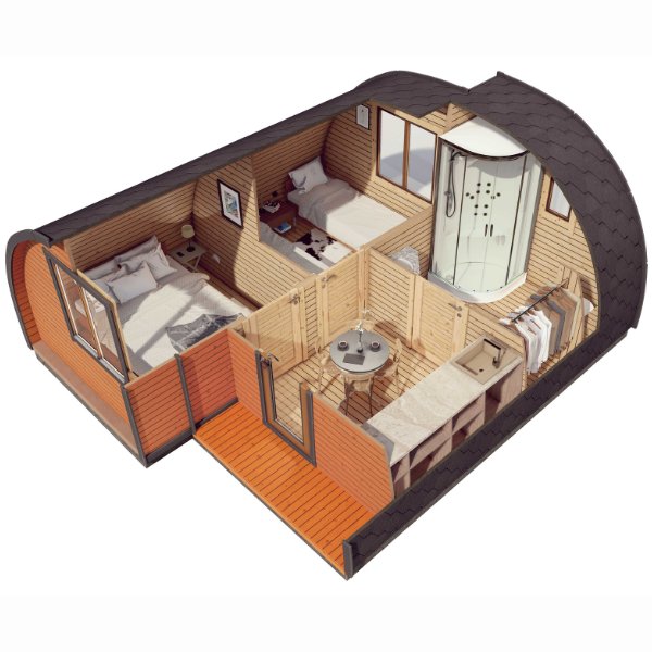 Hébergement AbracadaRoom : Double Pod - Image 2