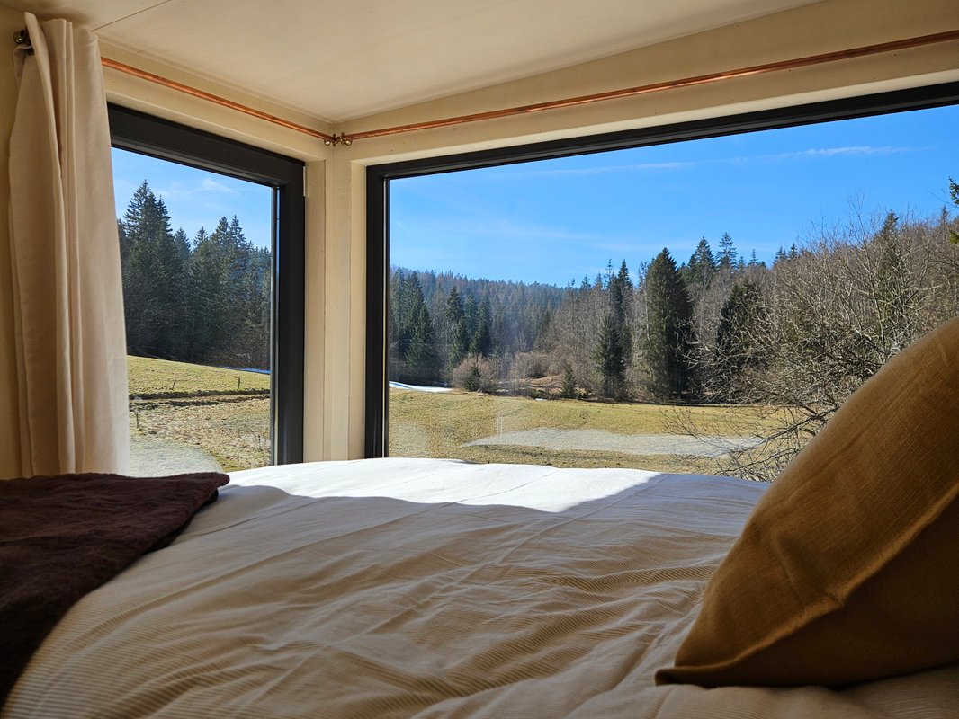 Tiny House L'Alpage | Dans les montagnes du Jura à Les Bouchoux (4)