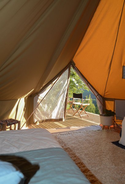 Hébergement AbracadaRoom : La Tente de Glamping avec piscine partagée - Image 8