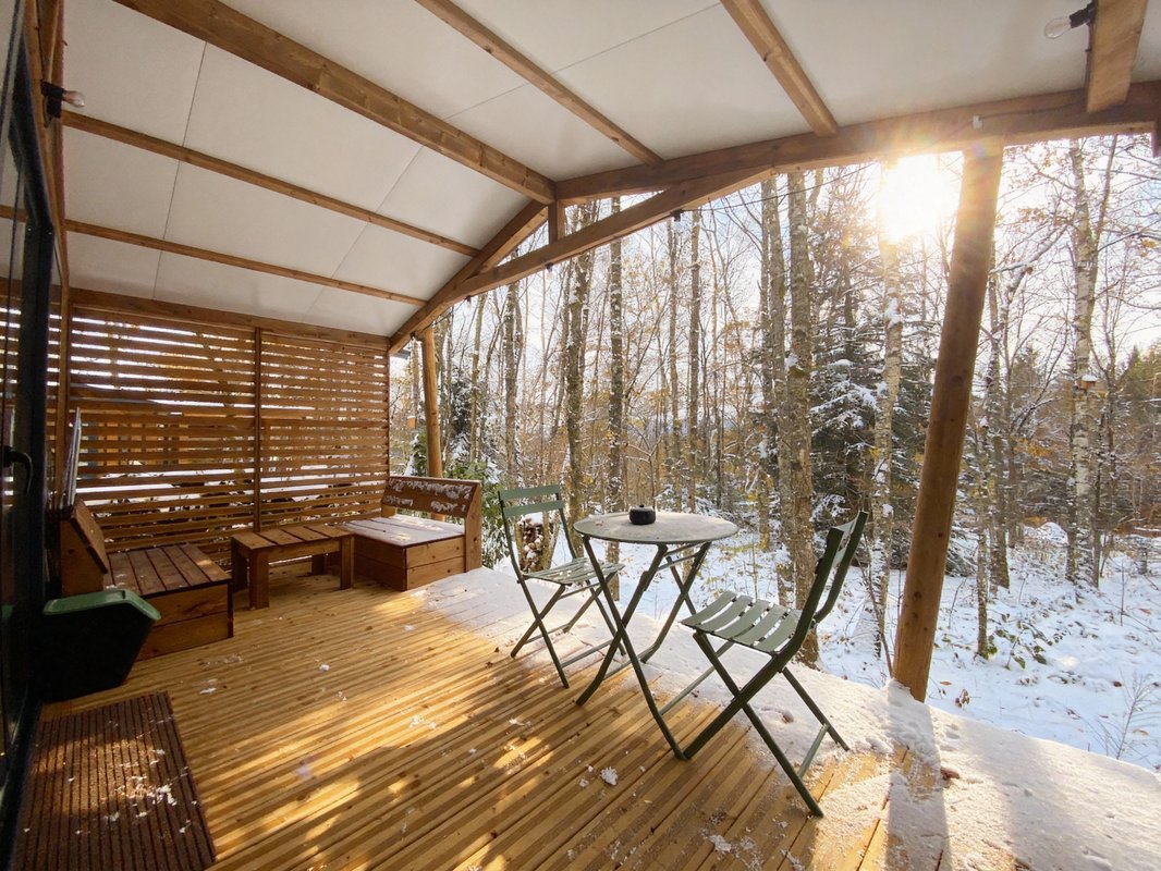 HY•Lødge Spa-2pers N°1 (Chalet nature avec spa privatif) à Anould (3)