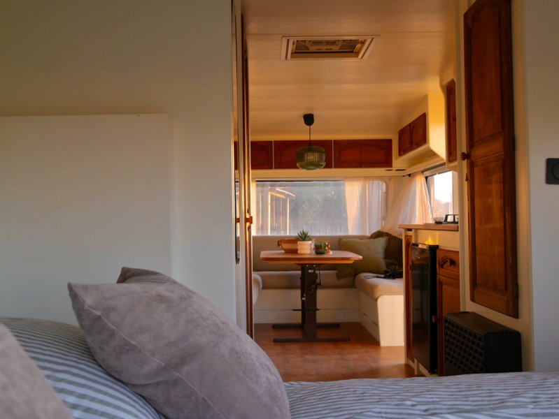 Hébergement AbracadaRoom : Tiny House Kaki & bain nordique - Image 26