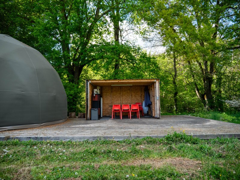 Hébergement AbracadaRoom : Glamping : nos dômes & son lac privé - Image 11
