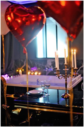 Hébergement AbracadaRoom : La suite MAJESTUEUSE, SPA XXL, CHEMINÉE LUXE, 5 min du centre - Image 6