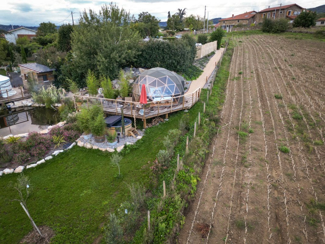 La bulle du coq & Spa à St Martin La Plaine (34)