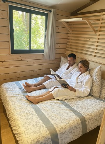 Hébergement AbracadaRoom : HY•Lødge Spa-2pers N°2 (Chalet nature avec spa privatif) - Image 9