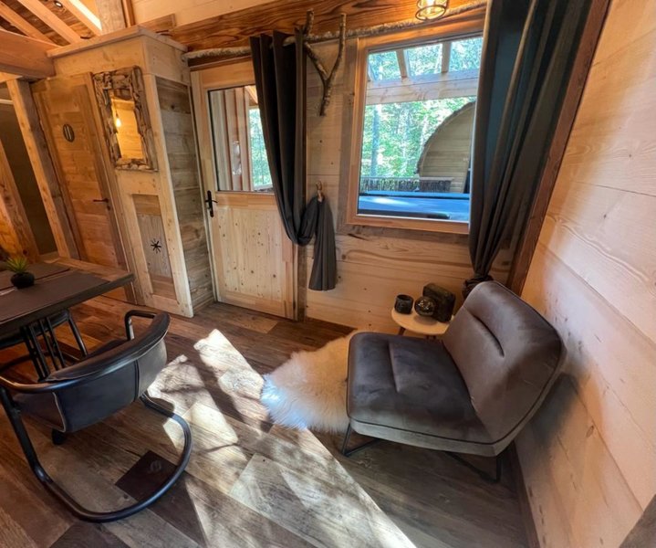 Hébergement AbracadaRoom : Cabane La Champvent & Spa & Sauna - Image 7