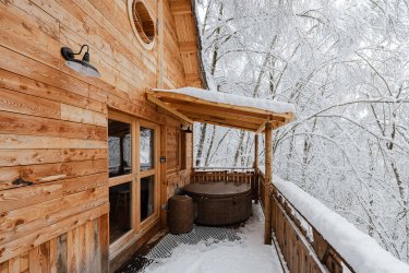 Cabane des Sylphes & Spa à Saint Léger Les Mélèzes (3)
