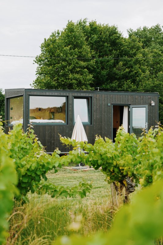 Tiny House La Vendange proche de Saint Emilion à Porte-De-Benauge (1)