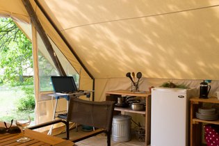Tente et tente lodge Indre-et-Loire