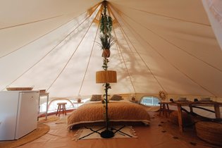 Tente et tente lodge Allier