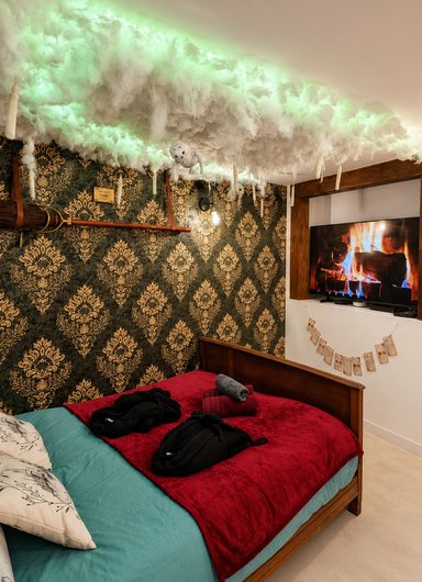Le Repaire du Sorcier - Appartement magique & Spa à Caumont Sur Durance