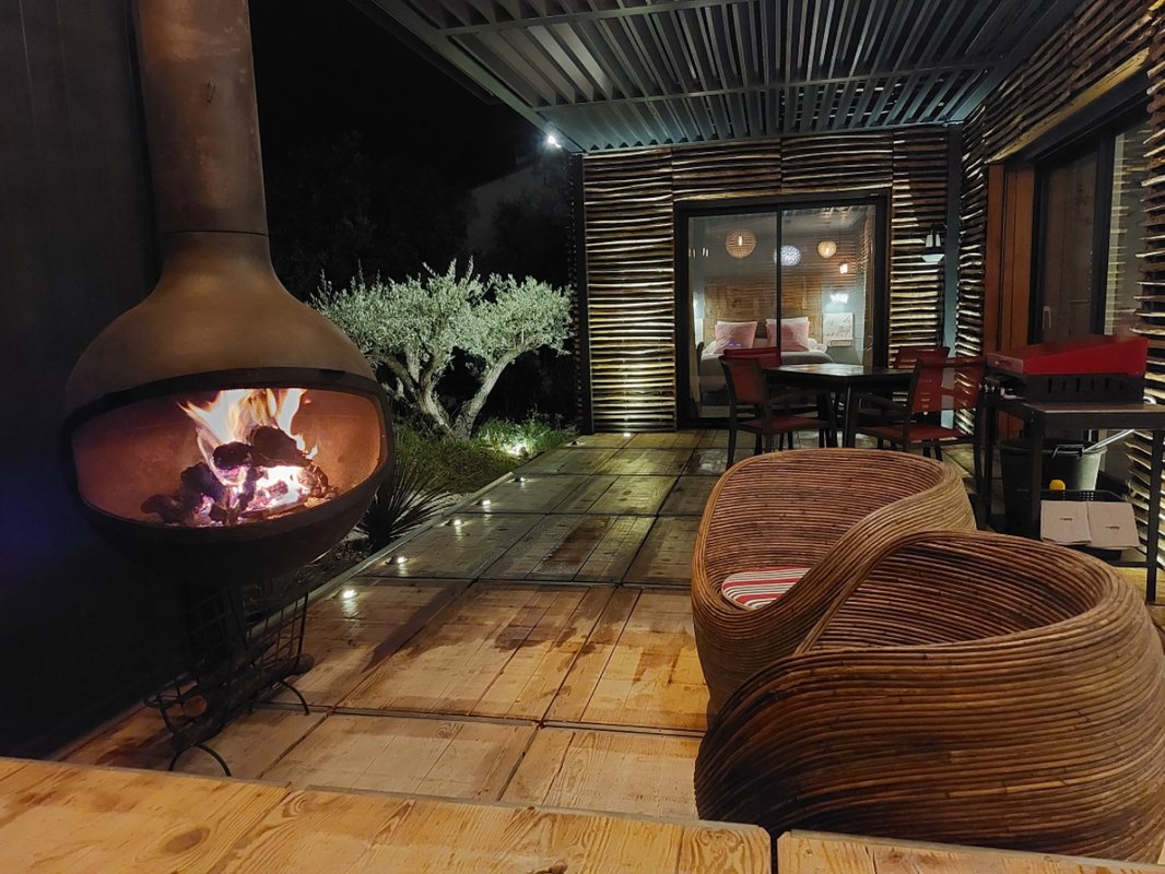 L'ASPHODELE la cabane chic à Saze (5)