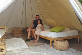 Tipi en Cévennes