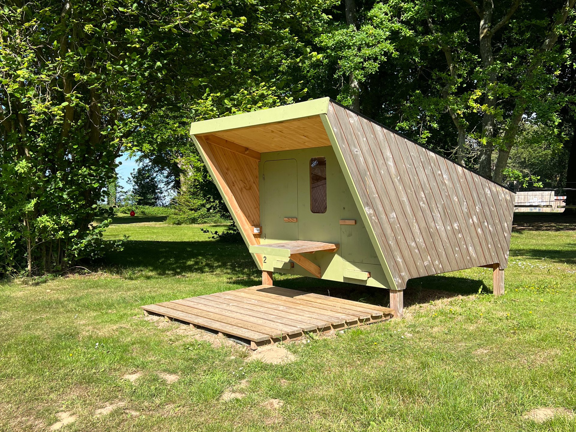 Petite cabane en bois- Etretat Aventure