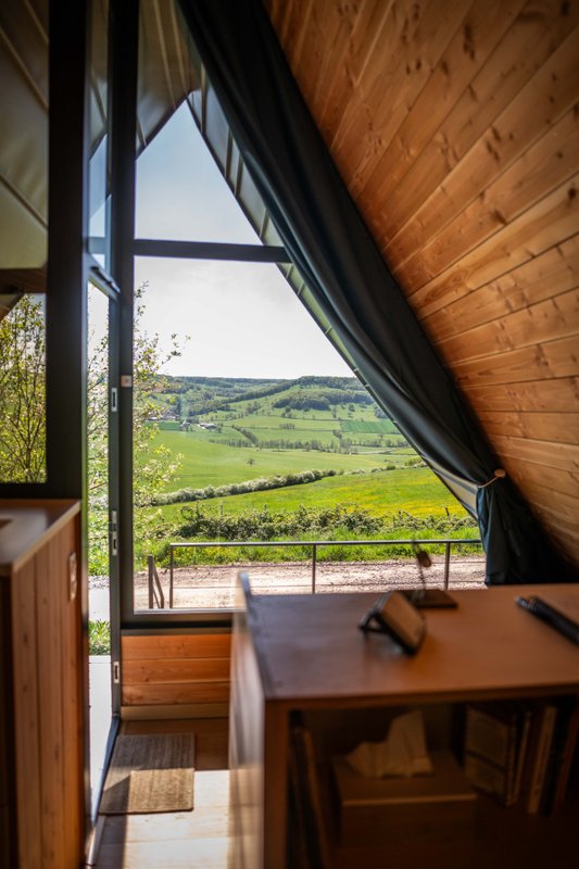Etno : ecolodge de luxe en pleine nature avec vue et bain nordique à Massingy-Lès-Vitteaux (29)