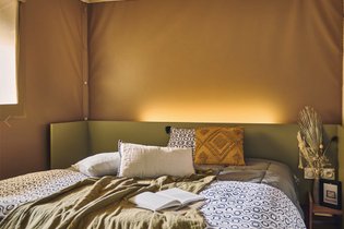 Tente et tente lodge Var