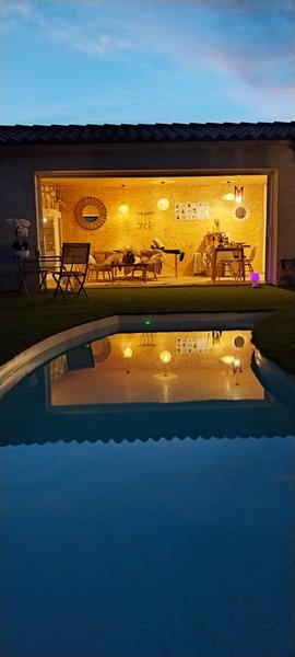 Hébergement AbracadaRoom : "M"ANON-Dôme Géodésique, piscine, spa et sauna. - Image 51