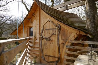 Cabane dans les arbres Vosges