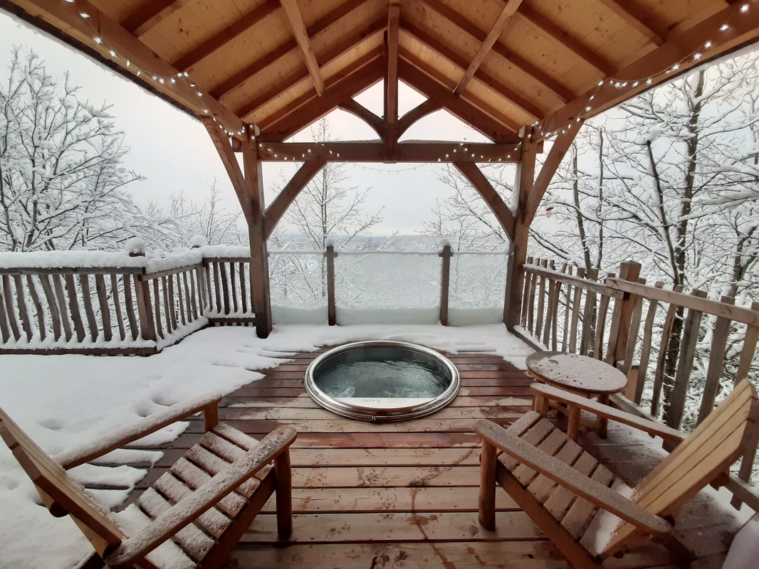 Cabane Spa Mésange à Bonlieu (33)