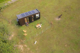 Parcel Tiny House - près des animaux dans le Jura