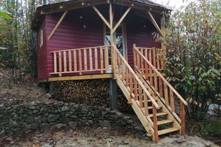 Cabane sur pilotis Haute-Vienne
