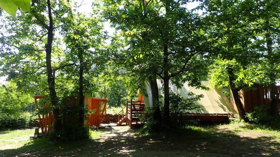 Hébergement AbracadaRoom : Cabane toilée sur pilotis - Image 2