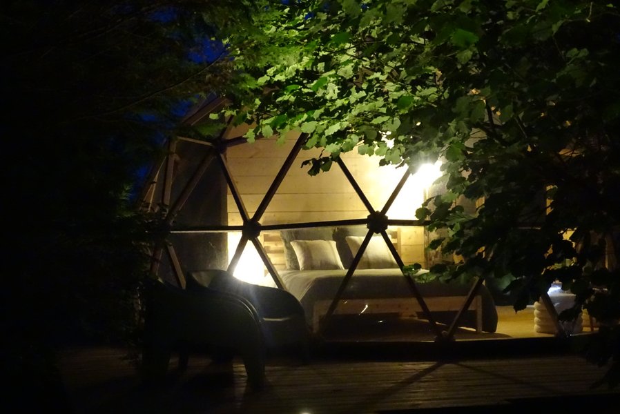 Hébergement AbracadaRoom : La Bulle Dôme Premium de la Parenthèse Insolite & son bain nordique - Image 13