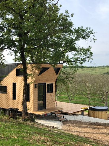 Hébergement AbracadaRoom : Tiny House & bain nordique à la ferme - Image 7