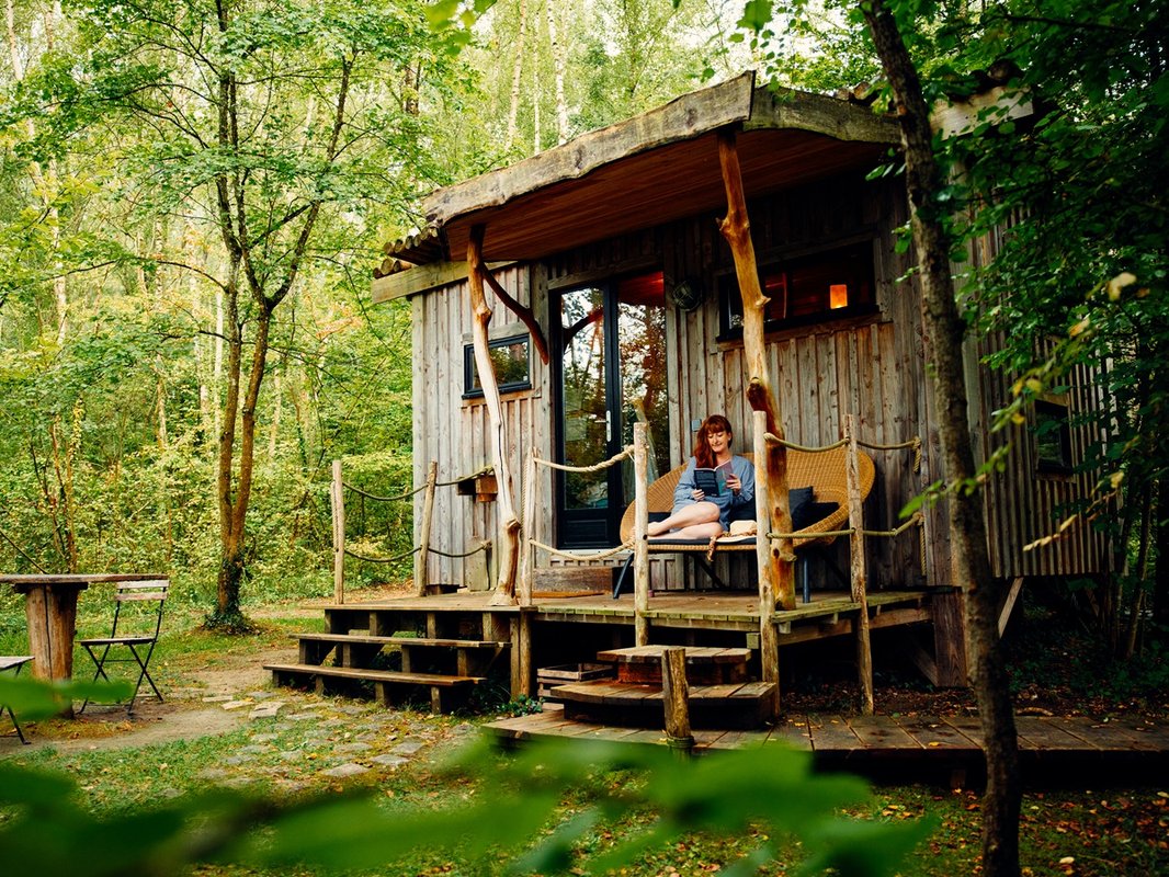 Cabanes Duo Spa au Bord de l'Eau à St-Léger-Aux-Bois (15)