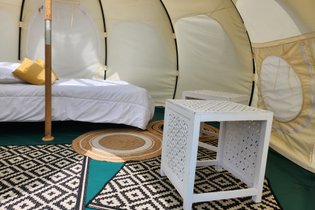 Tente et tente lodge Somme